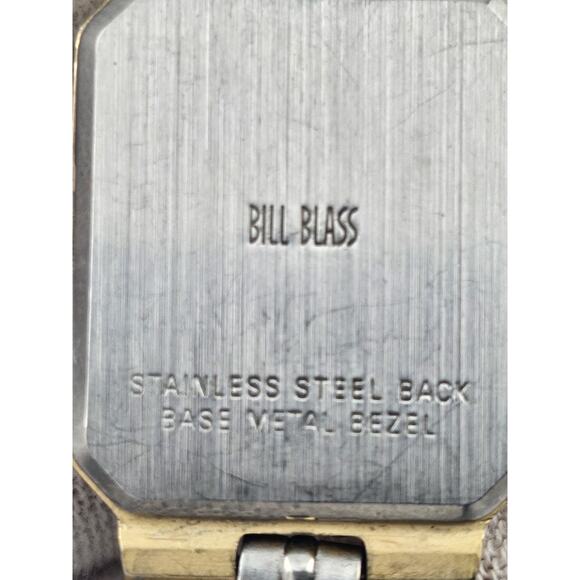 Gorgeous Ladies Bill Blass Diamond Dress Watch Quartz New Battery Mint Runs Well - Picture 3 of 10